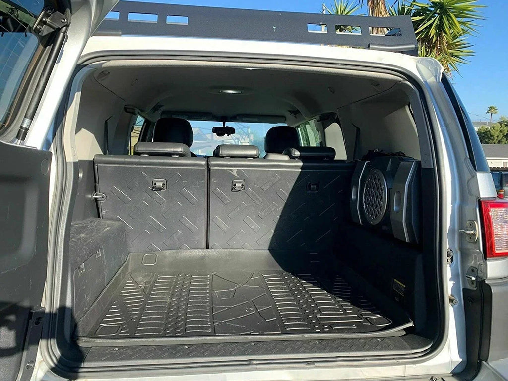 Trunk Toyota EA FJ – Rubber with Trunk Design Install Car – 2007-2014 Raised Mats Laser Cruiser – – Trunk Non-Slip for Weather-Resistant – Liner Easy Pre-Cut Cargo Mat EACCESSORIES Mat for to Lip Cars