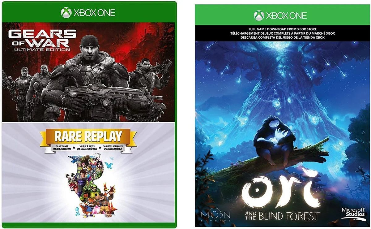 1TB Replay Games War: + One and Bundle Edition Ultimate Console Rare of the Xbox Blind (Gears Ori - 3 + Forest)