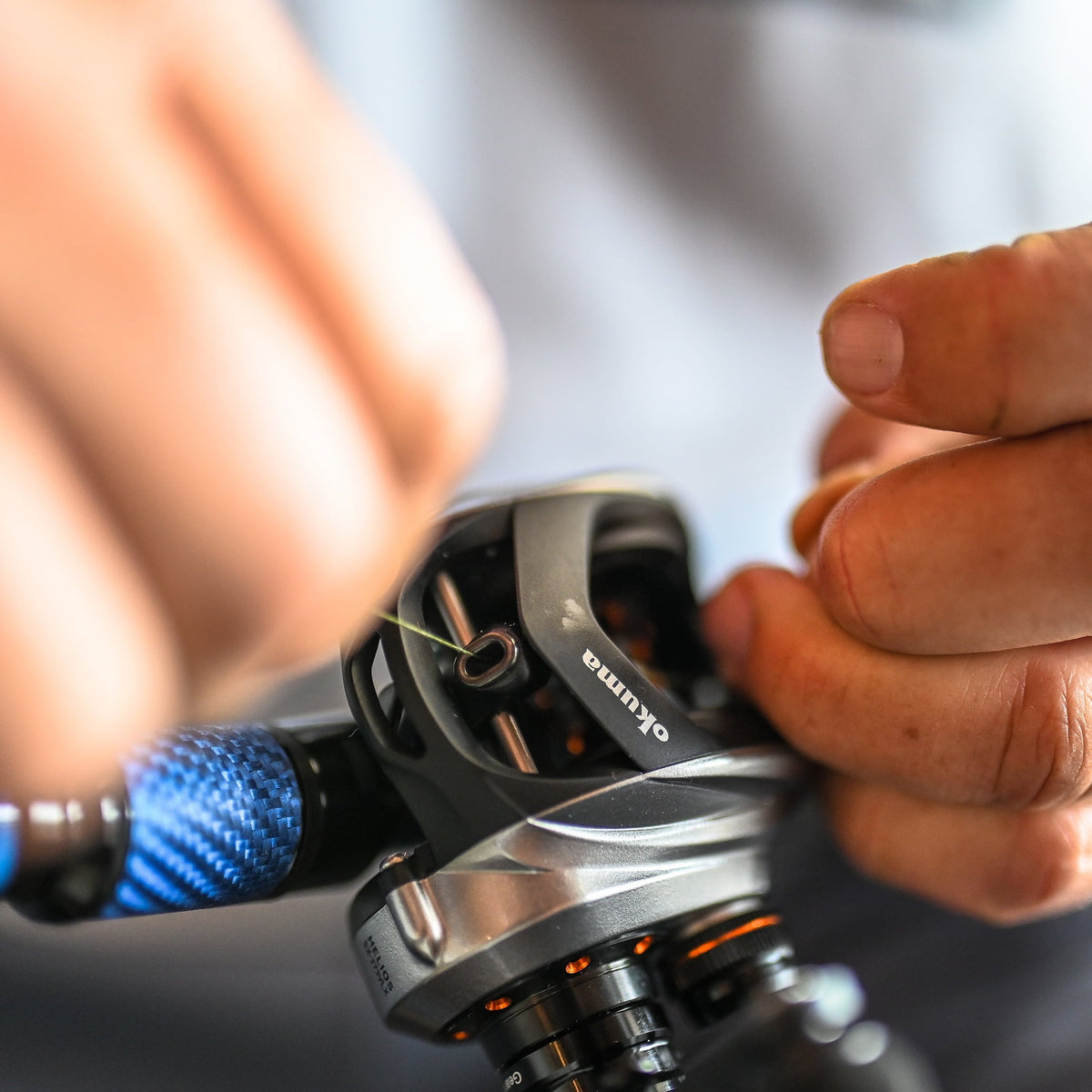 SX Ratio 5.0:1 high quality Spin Okuma Helios Line Retrieval Reel Fishing 9.2in