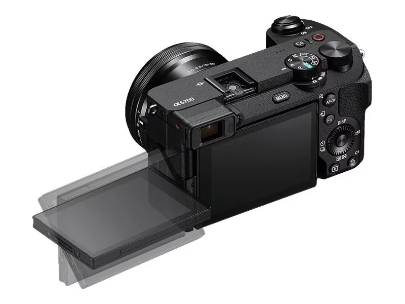'- OSS - mirrorless zoom APS-C a6700 Digital E Wi-Fi, camera 4K 119.88 3x Bluetooth fps - 16-50mm lens MP 26.0 - - PZ / optical - ILCE-6700L -