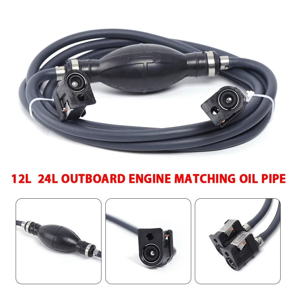 for Fuel Marine Outboard Assembly Kayak Gas Connector Hose Motor Inflatable Tube Boat Boat Tank ZhdnBhnos Oil Line