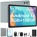 Tablet Newest inch with Storage,Android Keyboard Expandable,Octa-Core Stylus,5G Tablet,1TB 10.1 ROM WiFi Wireless Tablet RAM Case Processor,2024 12.0 Mouse Android Tablet,8GB Tablet 128GB