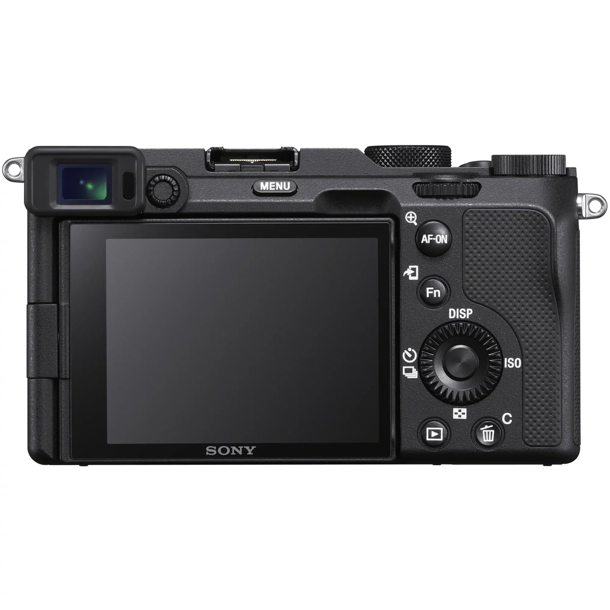 Frame new Mirrorless + FE SEL24F28G with Black Body LED a7C ILCE7C/B Monopod Lens Full Bundle G Case Camera Microphone Compact Accessories with Photography Gear Backpack 24mm + and + Deco F2.8