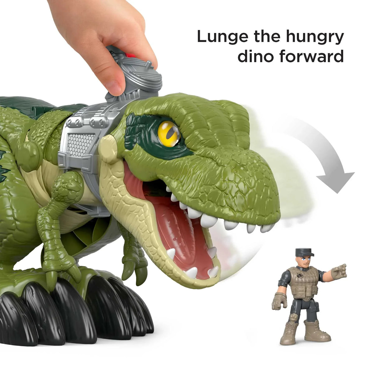 Mouth Jurassic T.Rex Mega Dinosaur Playset World Imaginext