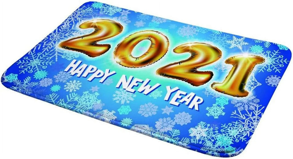 Wellsay inch Super 36 Floor 24 Bathroom Happy Cozy Door Bathroom 2021 Mat x Rugs Print DecorativeIndoor New Outdoor Year Carpet Mat