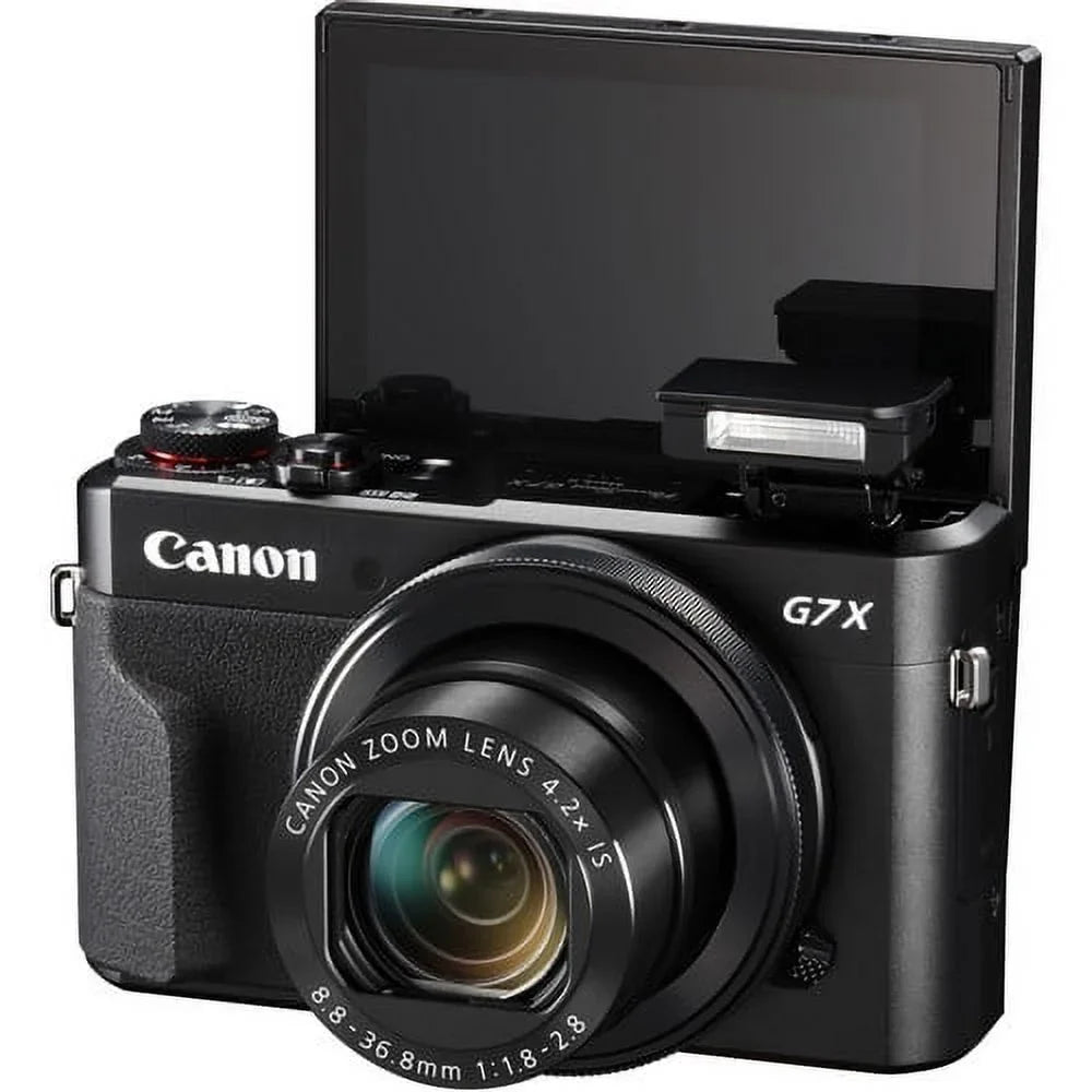 trendy Mark BATT G7 II EXT 32GB Tripod X Bundle + PowerShot + Digital + Canon Camera