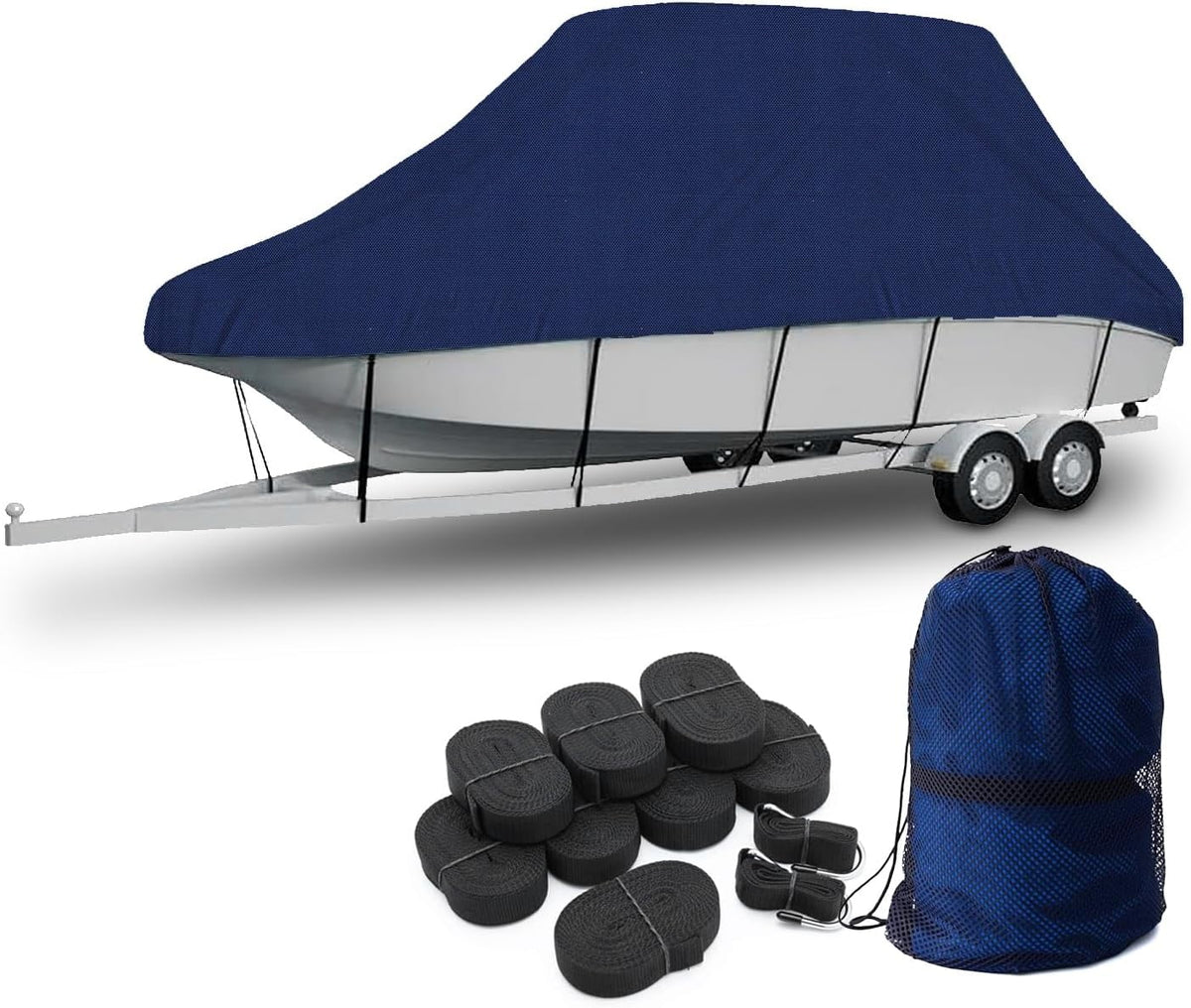 Boat Semi-Custom 29' Boat Seal 1200 Long Top Wide Skin with trendy and T-Top/Hard 120" 6" Cover Fishing