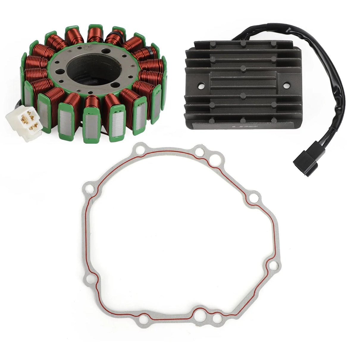 Rectifier+Gasket GSX-R1000 Magneto Stator+Regulator GSXR1000 03-04 For high quality Suzuki