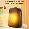 Heater Thermostat, Modes Portable Home Warm Anywhere Adjustable Office - JahyShow and - Heater Keep Space trendy - 3 Black