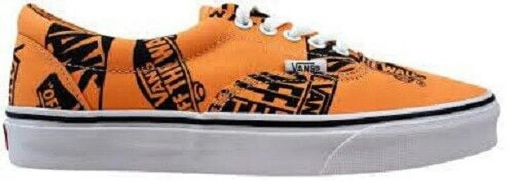 MIX TANGERINE/BLACK CLASSIC LOW VANS NEW SHOES 9 LOGO ERA SIZE trendy SKATEBOARD MEN