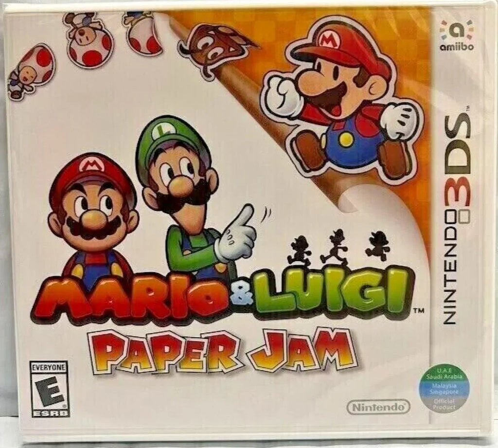 Mario Brand & RPG New 3DS (Action Special Game 2015) Luigi: Jam Paper