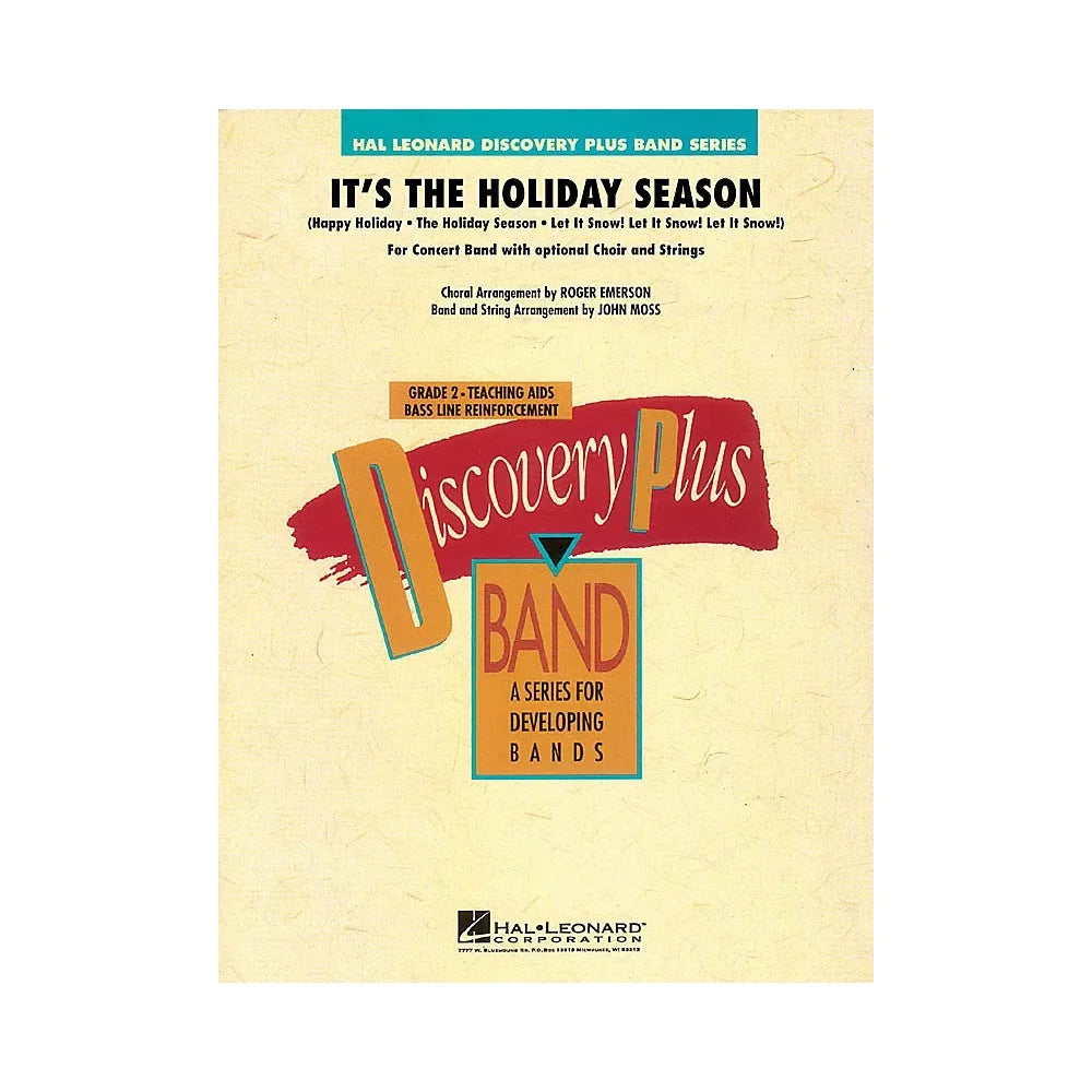 Holiday Hal Season Plus (for 2 Moss Band and Band the - Choir) Optional John It's by special edition Level Discovery Leonard