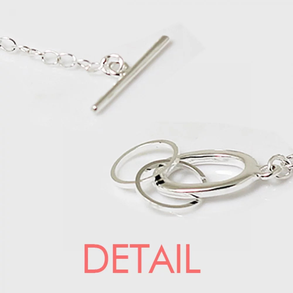Red Charm Pattern Demark Bracelet Jewelry Chain Bangle Flag National
