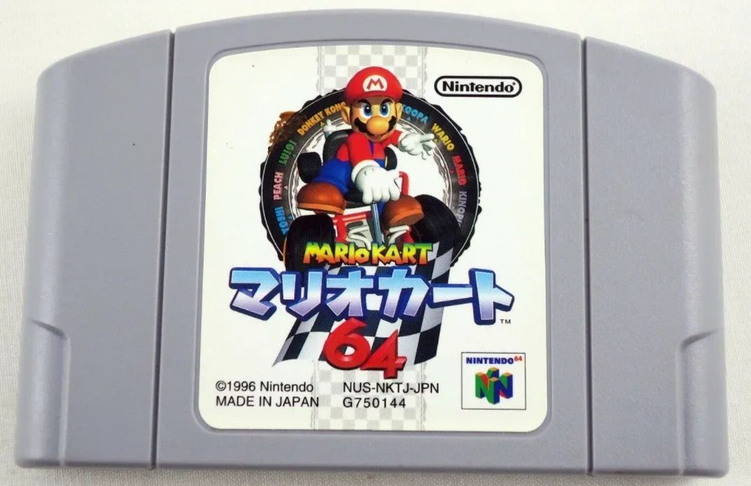 64 Tested! classic US Japan Import Seller N64 Kart Mario Nintendo -