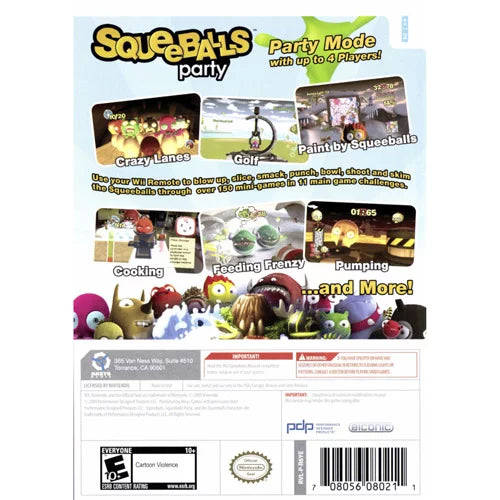 Squeeballs Nintendo Wii - trendy Party