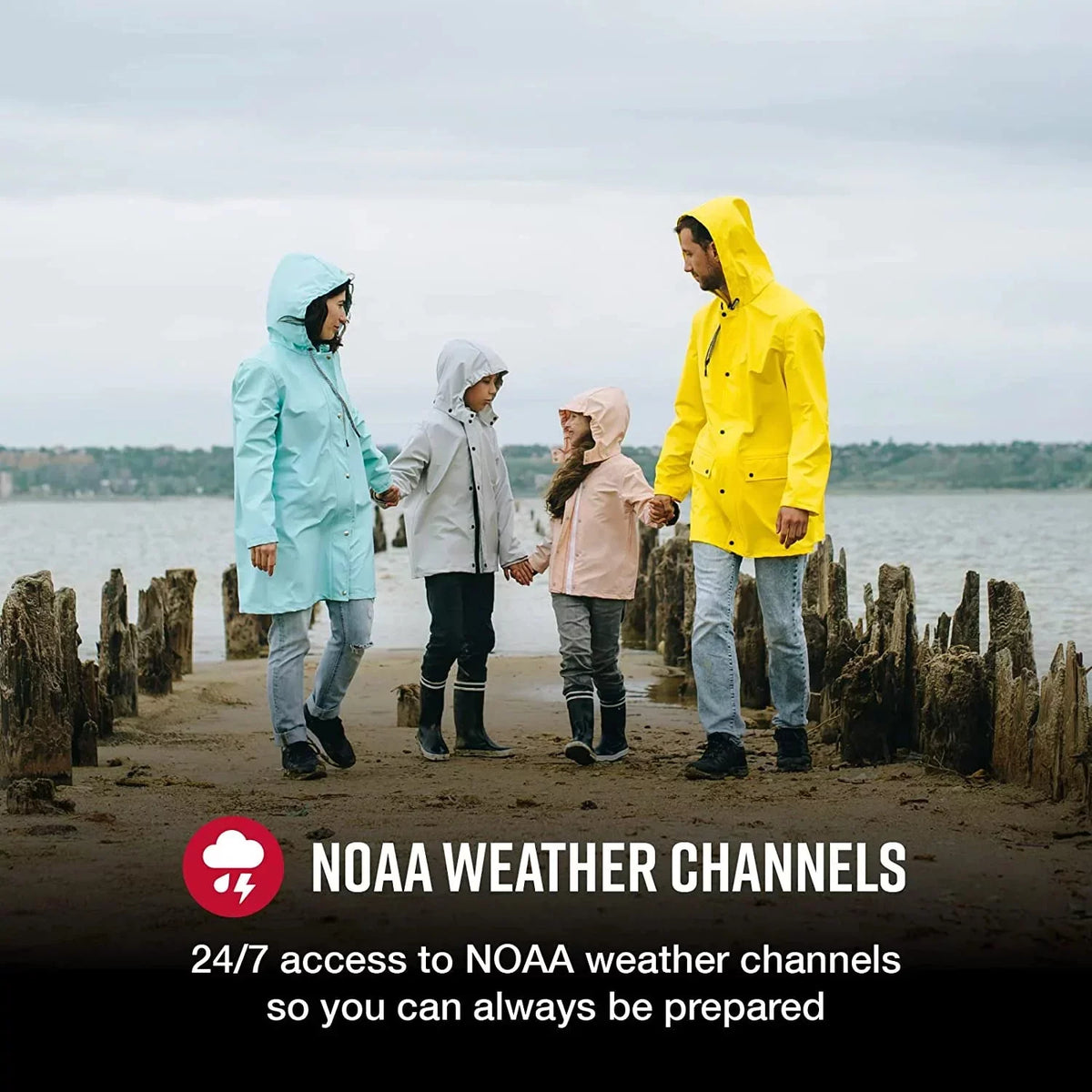 Surveillance Emergency UHF/FM 22 Walkie Radios Channels NOAA special edition Ultra-Clear Waterproof Reception CXT1095 With to (1-Pack) Headset 40 Weather Range Talkies Cobra Two-Way IP67 Up Certified Channels Mile