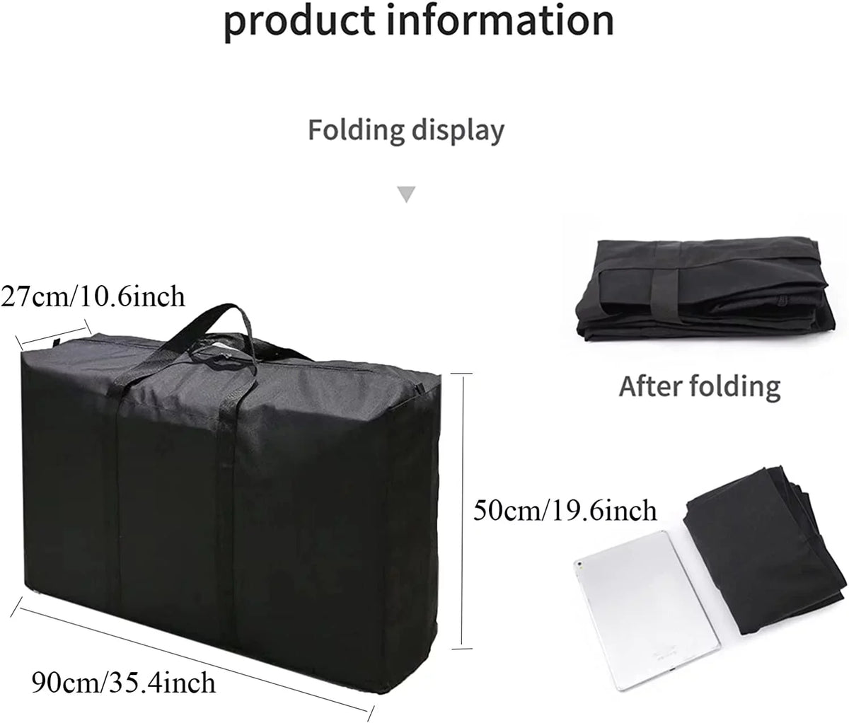 Accessories Storage Large Bag, Inflatable Boat Kayak WOVTE Boat, Kayak Boat, for Kayak Fishing 120L Rubber Boat, Foldable