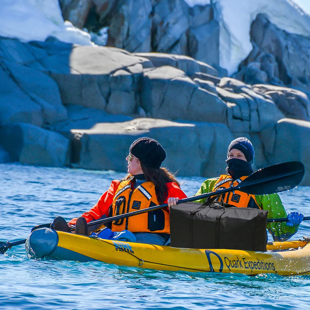 Accessories Storage Large Bag, Inflatable Boat Kayak WOVTE Boat, Kayak Boat, for Kayak Fishing 120L Rubber Boat, Foldable