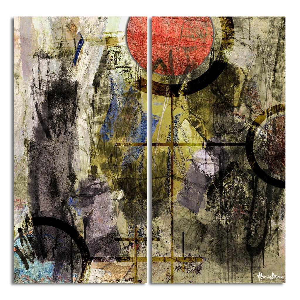 Exchange XXXII' Ready2HangArt Canvas 2-Pc 'Bueno Abstract Set special edition Art