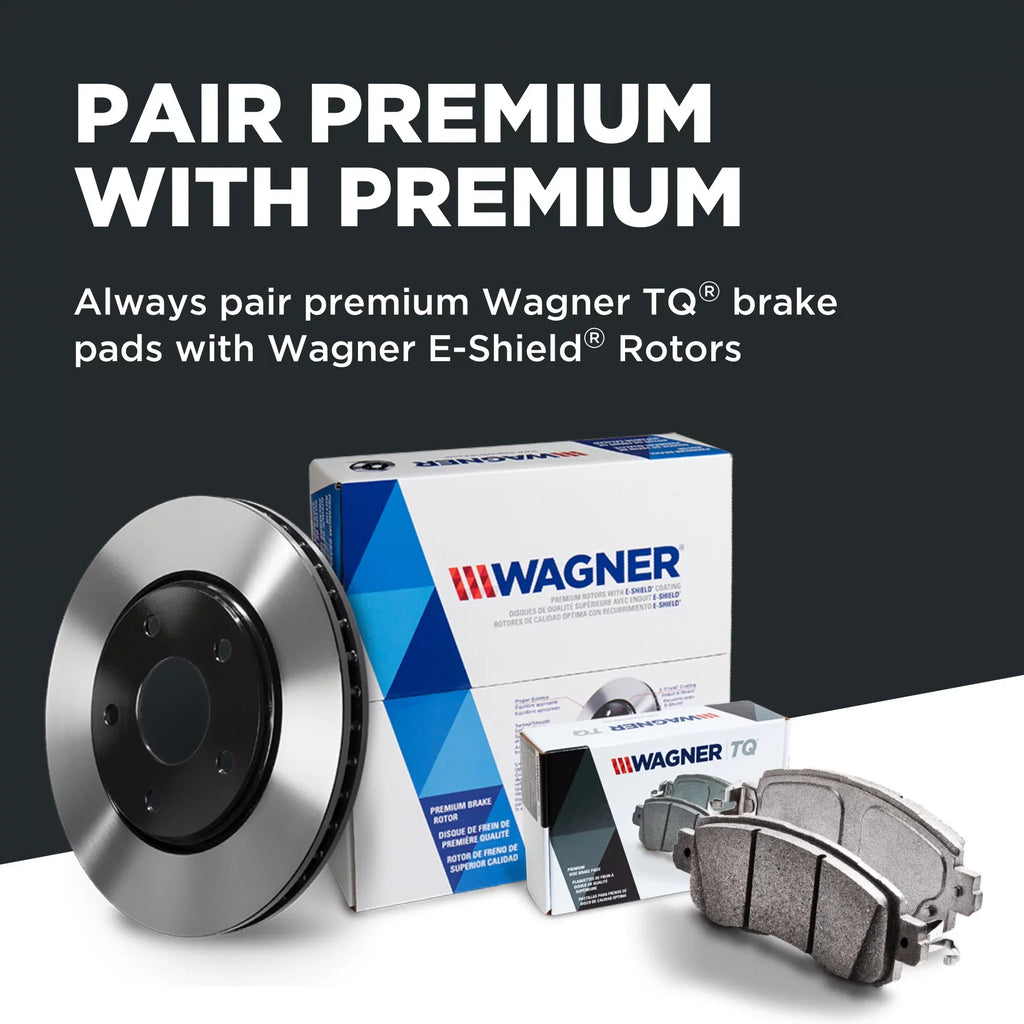 Ceramic Set ThermoQuiet Pad Brake 2011 EQUUS GENESIS, Fits Disc select: HYUNDAI 2009-2014 HYUNDAI Wagner Brake