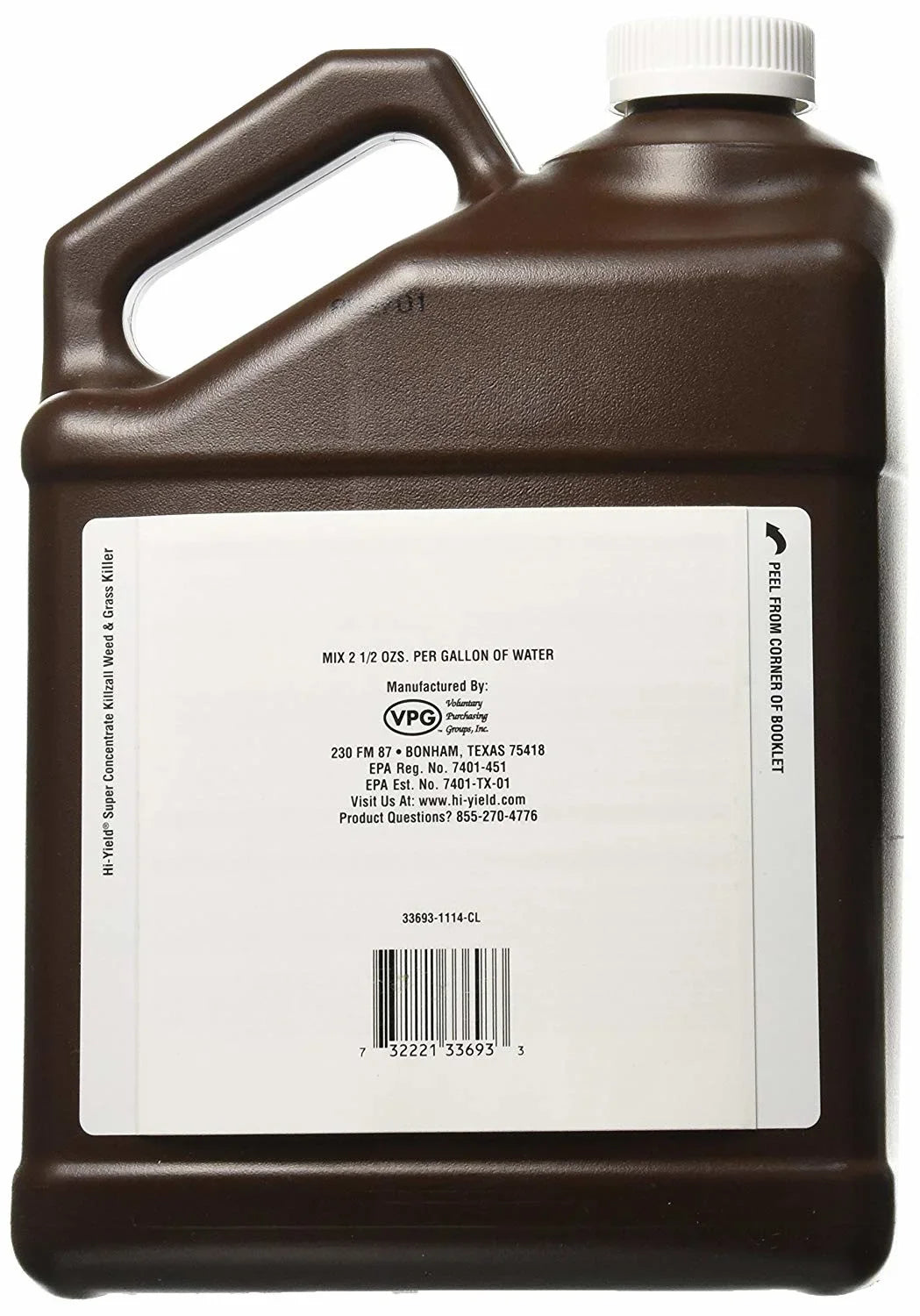 Killer, Weed Grass Killzall 33693 Voluntary trendy Purchasing Hi-Yield 1-Gal & Group