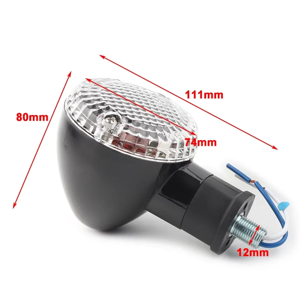 Motorbike 2014 Clear Lamp Signal 2018 Cover Yamaha Bolt w/ XVS950 Light 1Pair Blinker For 2016 Turn 2015 Amber ZS 2017 Indicator