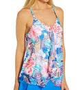 Women's Bloom Kerry House Tankini Swim Top Beach (Admiral 8) Mesh Layer H11893 Bohemian