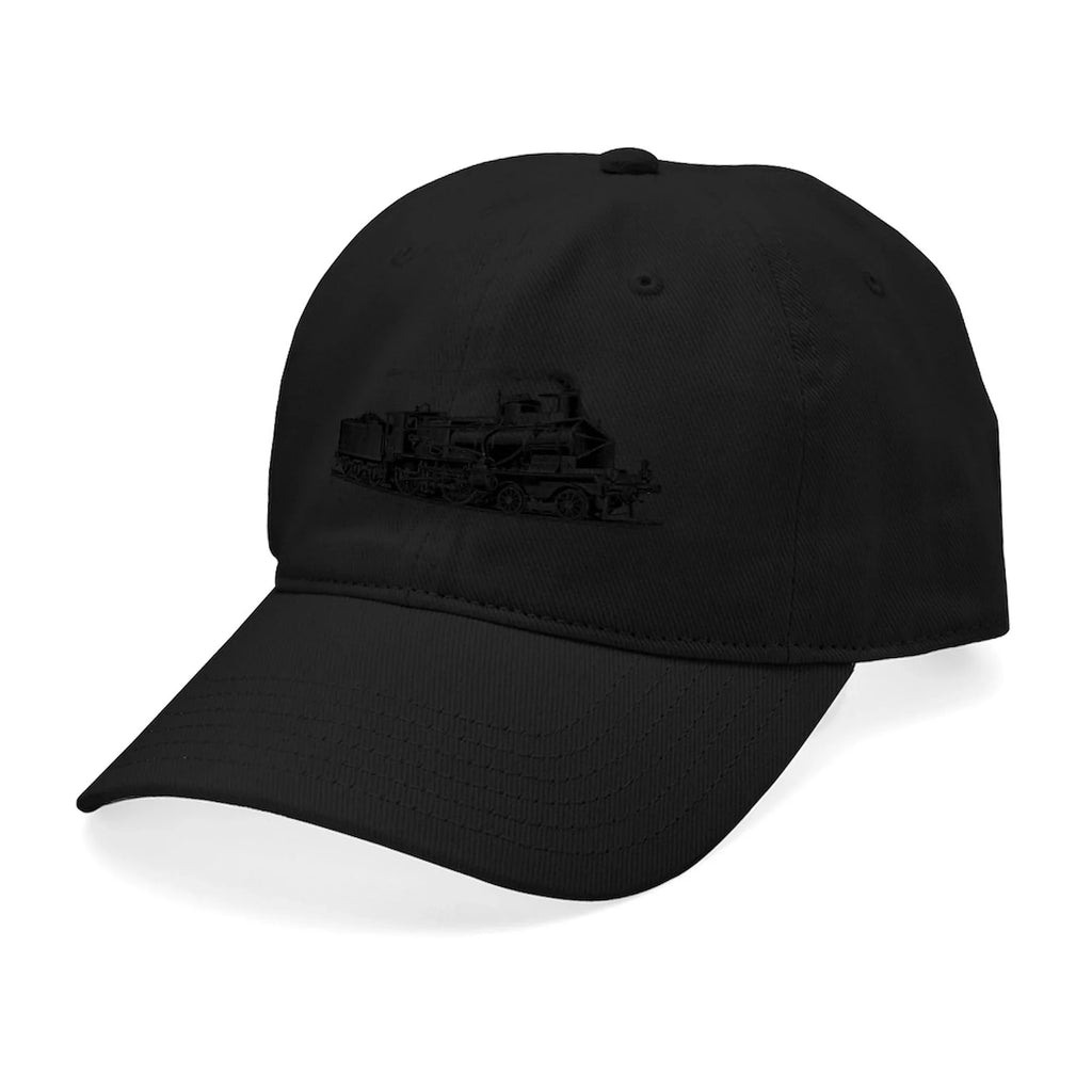 Hat - - Canvas Adjustable Printed TRAINS Black CafePress Baseball VINTAGE Black new Cap Cotton