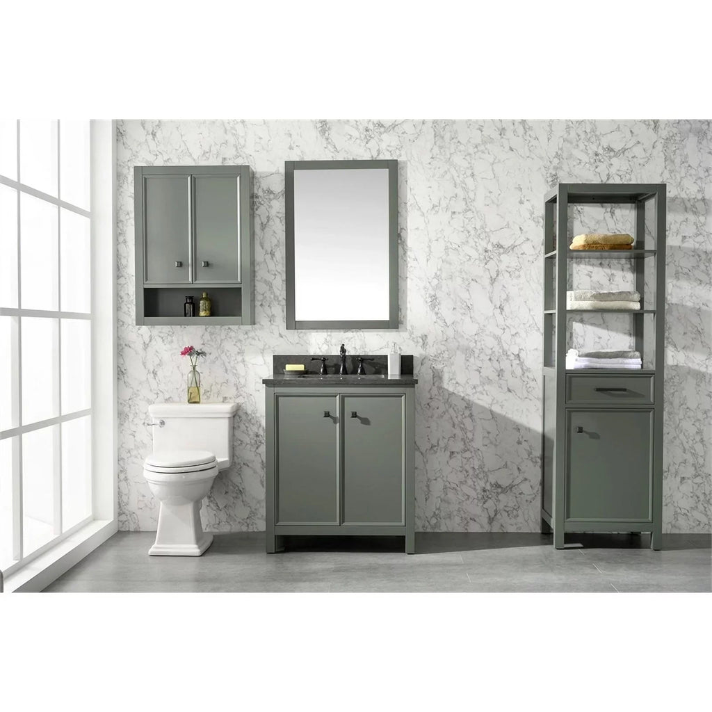 Furniture 30" Cabinet - MDF/Veneer Green Legion new Vanity Sink Contemporary Wood