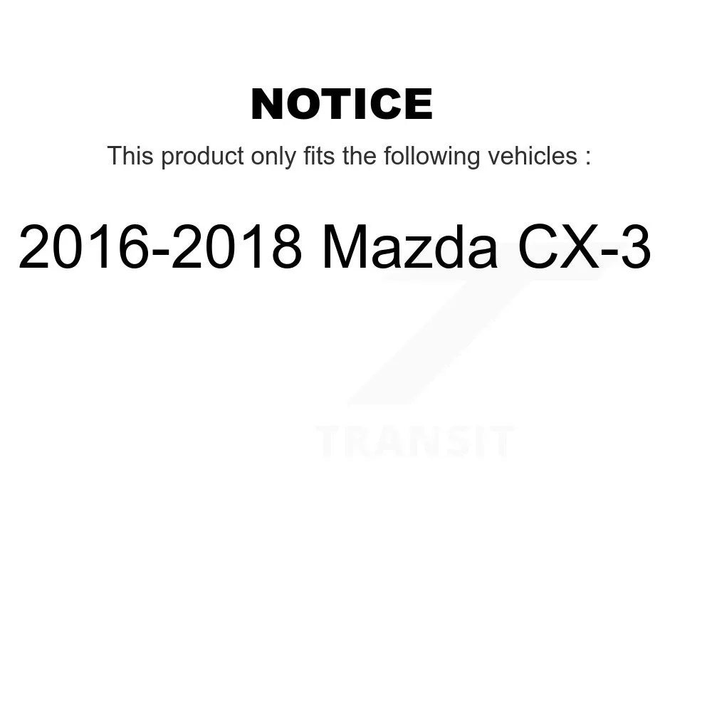 2016-2018 Front Brake Kit high quality Rear CX-3 Pads KCX-100524 Ceramic For Mazda