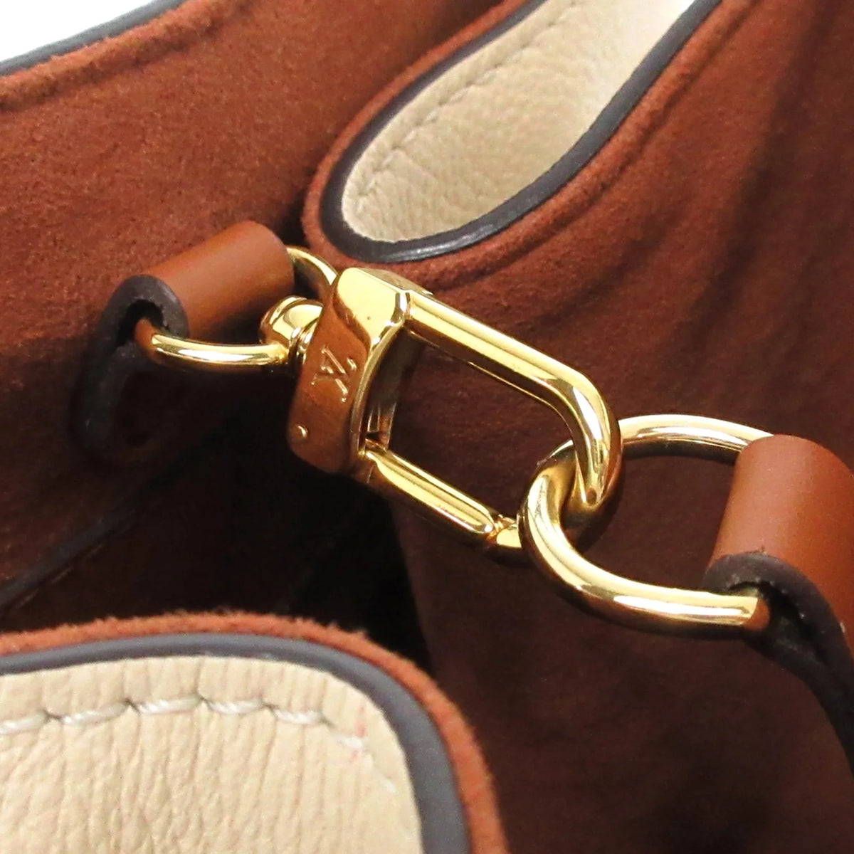 Canvas (Good) Satchel Unisex PM Tote Louis Brown Vuitton Authenticated trendy Fold Monogram Pre-Owned