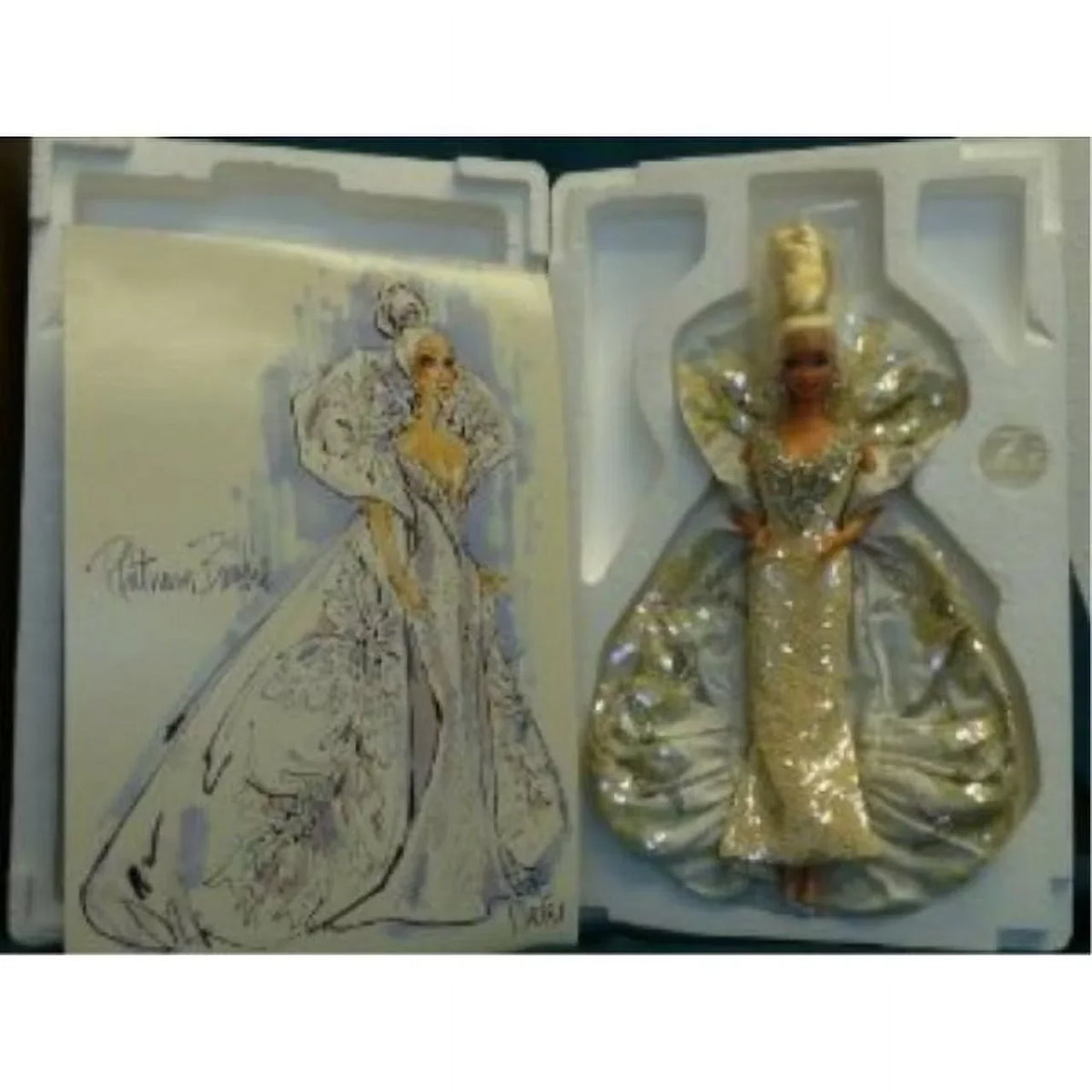 Platinum MIB Timeless Treasures Mackie 1991 trendy 2703 Mattel Barbie Bob