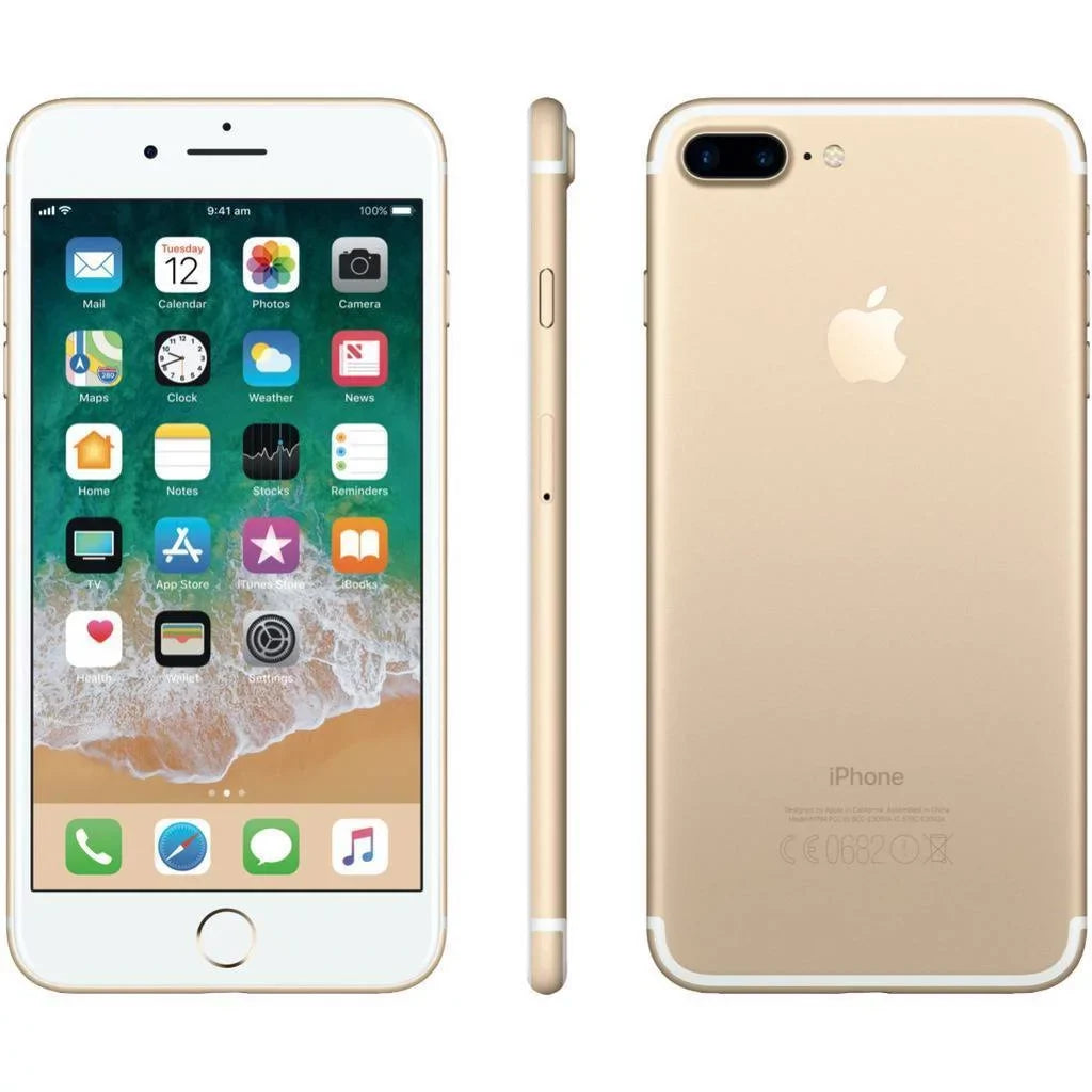 Gold GSM iPhone Unlocked - Plus (Refurbished) 256GB, Restored 7