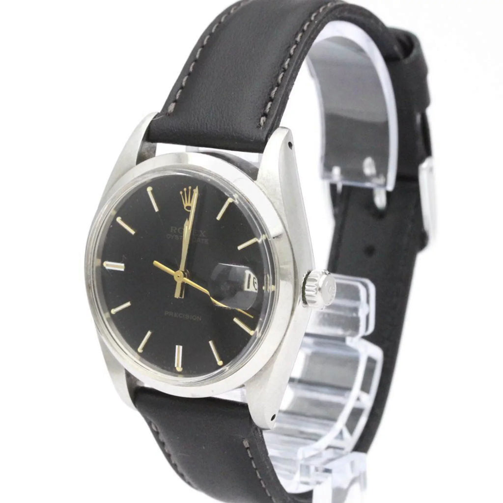 Authenticated Vintage Watch Oyster 6694 BF555830 Mens special edition Precision Steel Hand-winding Used Date