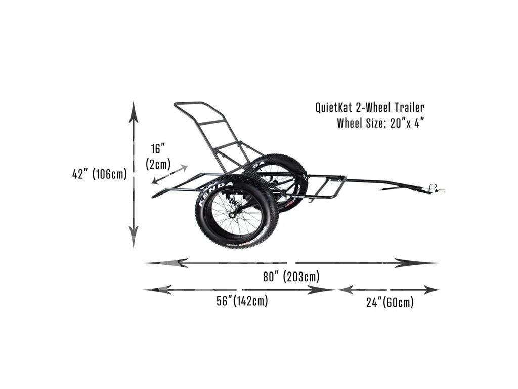 trendy Wheel, FKA-15888 Cart Cargo QuietKat Black, 2
