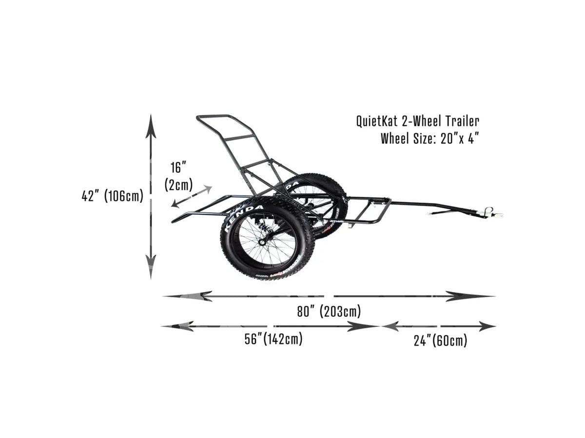 trendy Wheel, FKA-15888 Cart Cargo QuietKat Black, 2
