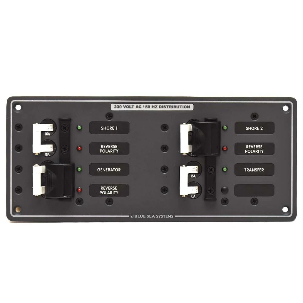 | Panel 230V AC Source Power Selector Blue Boat high quality Sea Distribution 8598