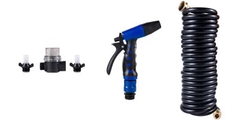 Water RV Marine 5.5 Gallons Pump Washdown BENTISM Water Coiled 25 Per PSI Pumps Automatic 12V 5.3 with Minute 70 for Pump Hose Yacht Boats Diaphragm Caravan Pump Foot Rv GPM