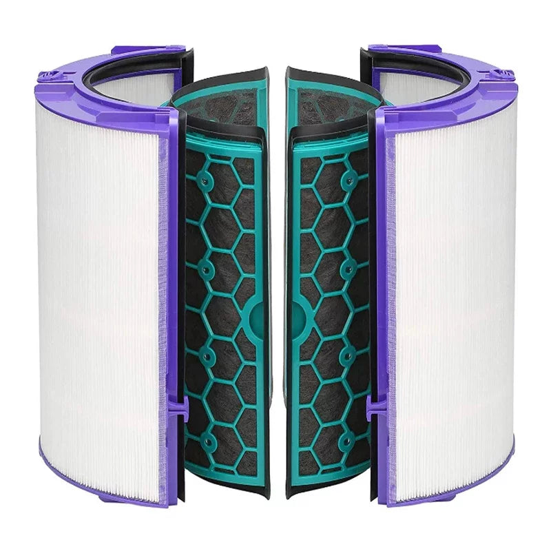 Carbon Purifier DP04, and 2-in-1 HP04 Activated Air Filter HEPA Pure True Purifying Fan special edition 360° Cool for Filter TP04 Replacement