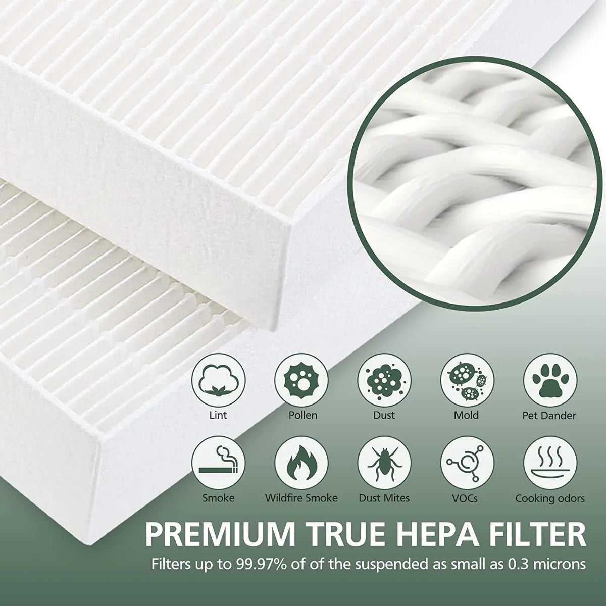 Pack HRF-R3 with 13 Air R, Replacement Honeywell Purifier Air Compatible Air HEPA Pack HRF-AP1,Home with Parts Filter 4 Accessories Pre-Filters Precut 3 HPA300 classic Purifier Purifier & Activated Carbon