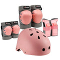 Protective Skating, Elbow Cycling Toddler Pink Gear Knee Pad Small S Bike, Guard Skateboard, Wrist Helmet Youth Set Pad Kids for for Helmet, Adult, SPOFINE Bike