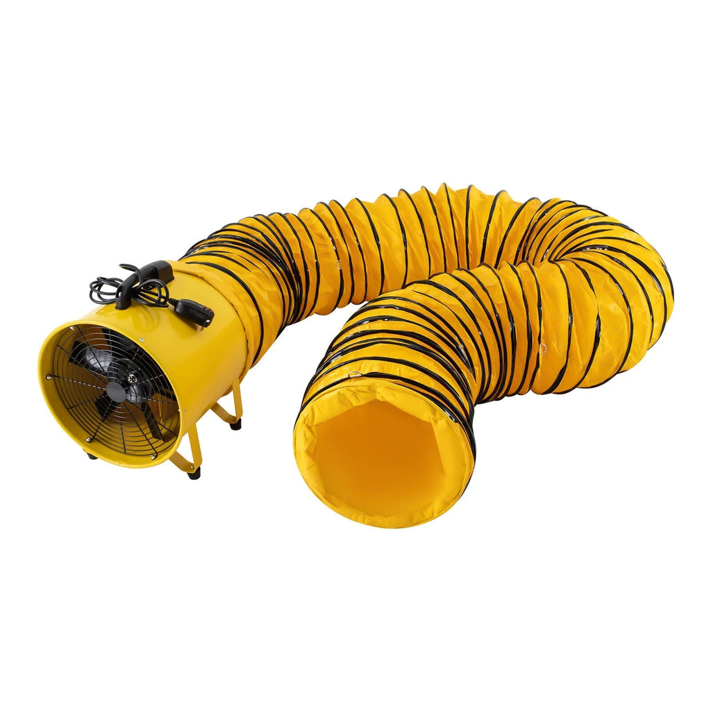 Extractor Portable Home Blower & Noise Utility Fan classic Fume High-Velocity 3178 16-Inches for CFM 32.8ft with Hose, Low 2160 1100W and Duct Exhaust Ventilator, Job Site