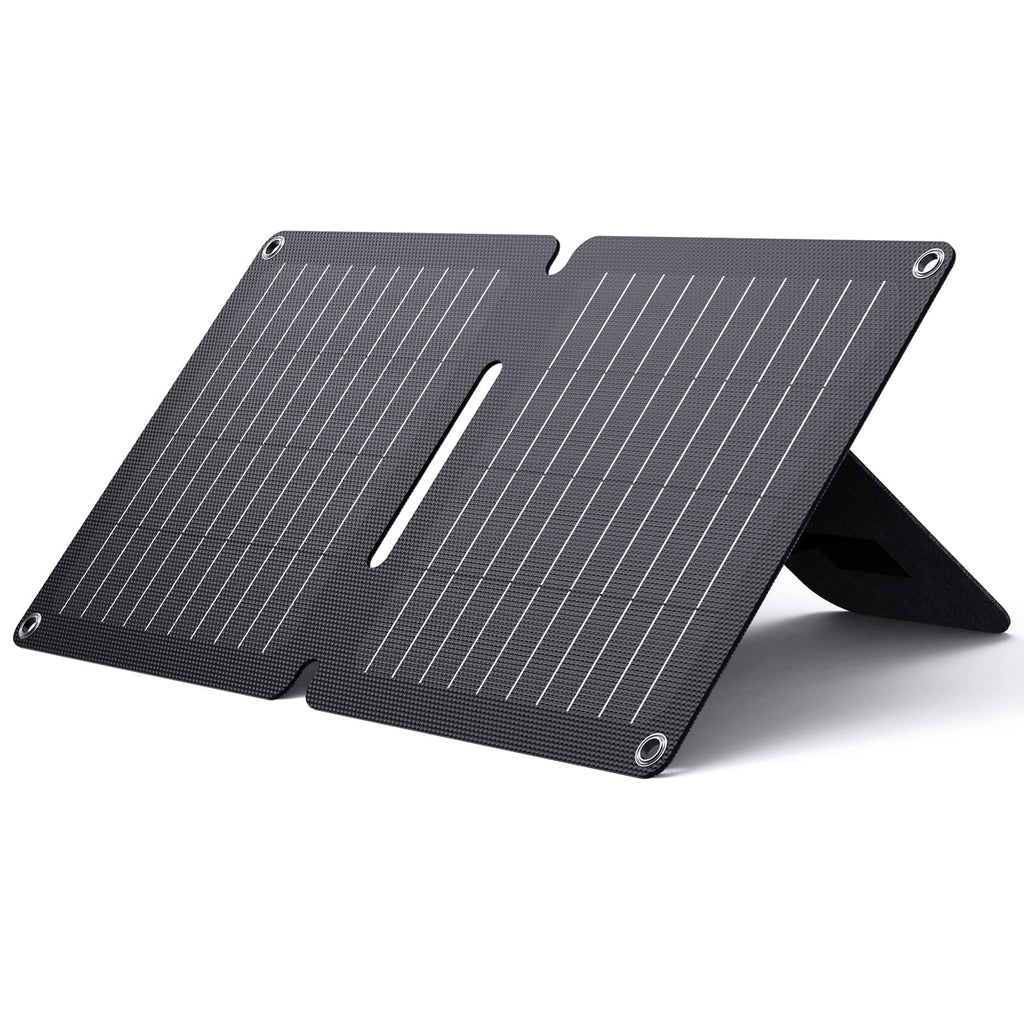 , Camping, with 10 Compatible Solar Portable iPhone with Charger Tablet, and USB-C, with USB-A Waterproof, Phone , BigBlue Kickstand SolarPowa Panel IP65 Solar 10W Charger ETFE for et 14/X/8,