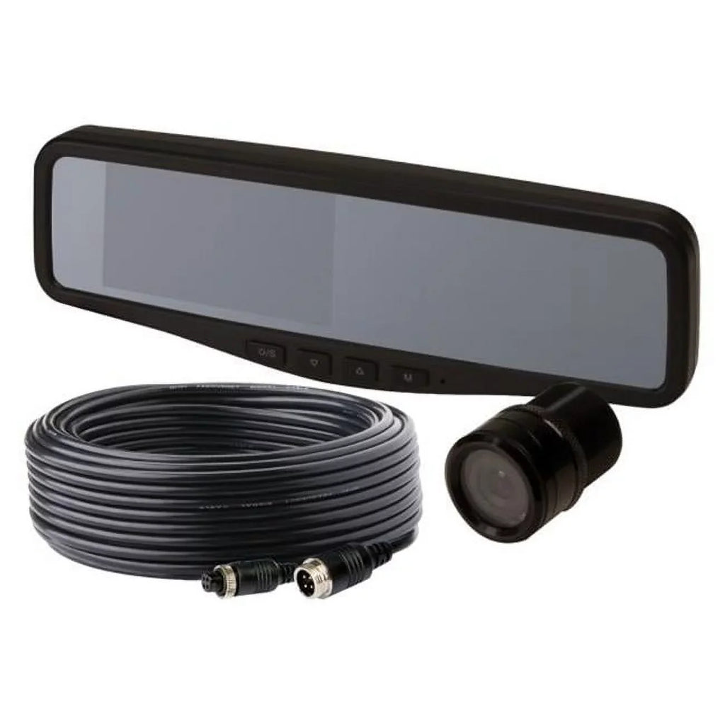 Rear View ECCEC4200-K Camera Gemineye Ecco LCD Monitor & in. 4.3