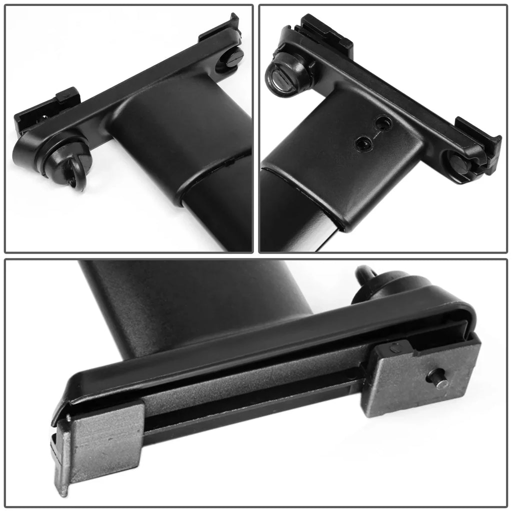 Top Coated) Style 2015 Pair Ford Roof RR-FEX11 Motoring (Black DNA to Explorer Crossbars Aluminum Rack For OE 2011