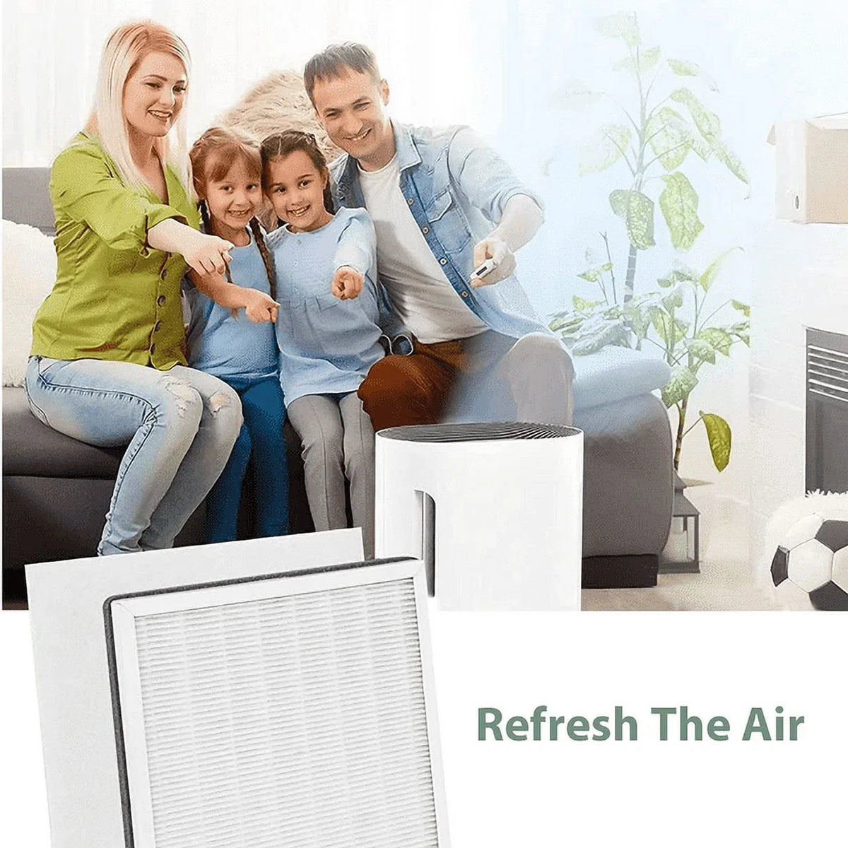 Prefilters, 2 Replacement PEAIRFIL for PureZone Activated Filter 2 Pure high quality & HEPA 3-in-1 Air Carbon HEPA True Replace Filter Pack H13 Purifier, Enrichment 2