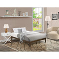 Platform high quality Walnut West Full Bed Weathered Furniture East Denton Wood in Engineered