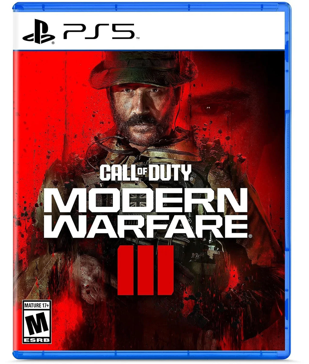 Newest 2023 Version Console Cover Skin Controller with Disc Bundle / trendy Silicone of Gaming Modern Call Duty PlayStation_PS5 III Warfare