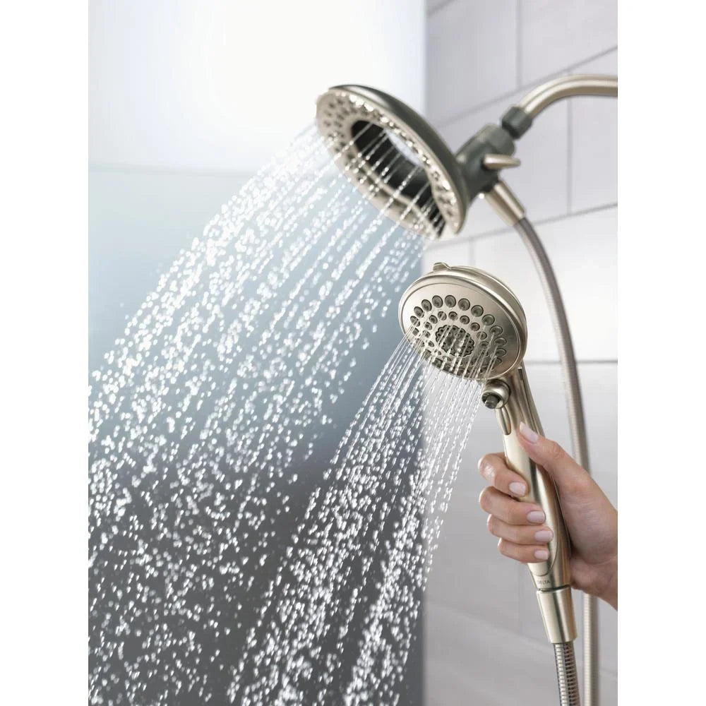 5-Mode Two-In-One Massage Delta Shower Faucet In2Ition Head