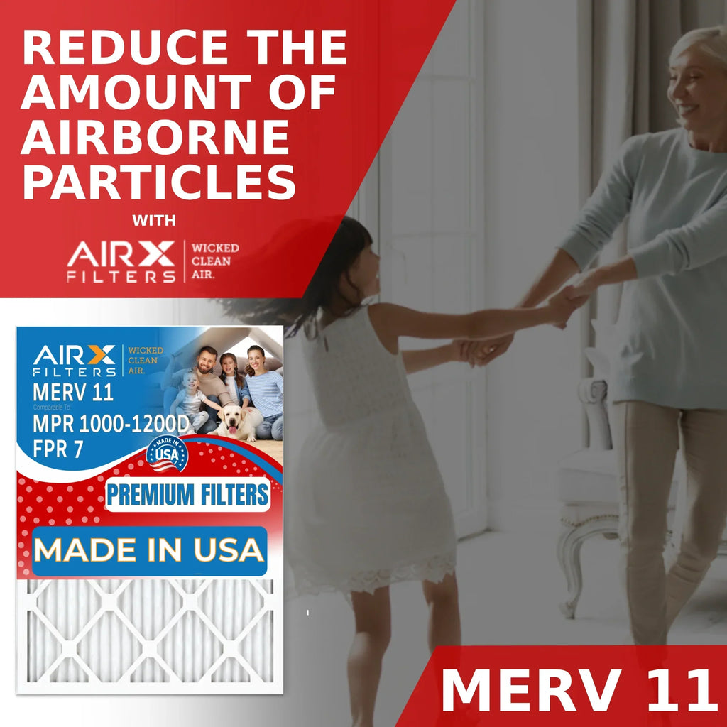 7 1200 1000, Electrostatic 11 Pack 20x24x1 & MPR by FPR trendy to 4 Comparable HVAC USA Air Filter 20x24x1 Conditioner Pleated Air CLEAN FILTERS Premium MERV Made AIRX Furnace Filter WICKED Filters AIR. MPR